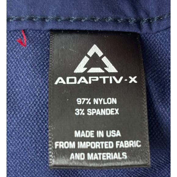 Adaptiv-X V2X Tek Pants Mens Navy Blue Performance American Made 36x30 - Picture 11 of 11